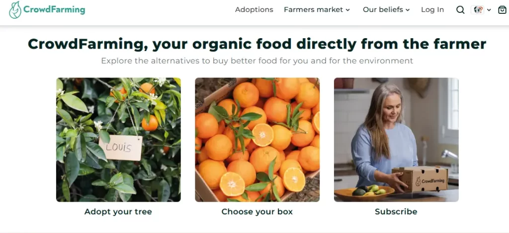 ایده کسب و کار crowdfarming